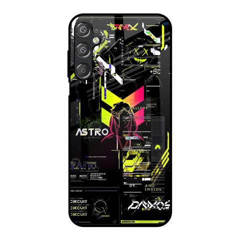 Astro Glitch Glossy Case for Samsung Galaxy F15 5G