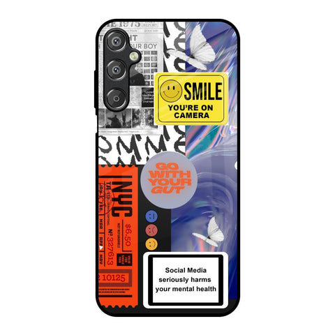Smile for Camera Glossy Case for Samsung Galaxy F15 5G