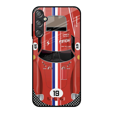 Racing Vintage Glossy Case for Samsung Galaxy F15 5G