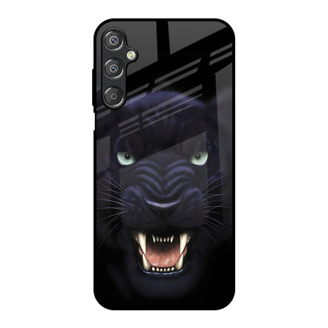 Angry Black Tiger Glossy Case for Samsung Galaxy F15 5G