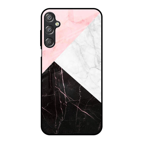 Marble Collage Art Glossy Case For Samsung Galaxy F15 5G