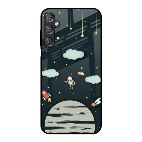 Astronaut Dream Glossy Case For Samsung Galaxy F15 5G