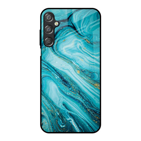 Ocean Marble Glossy Case for Samsung Galaxy F15 5G