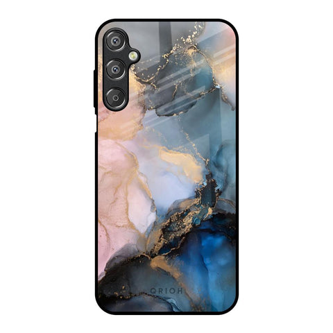 Marble Ink Abstract Glossy Case for Samsung Galaxy F15 5G