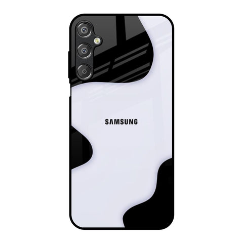 Wheat Cream Wavy Glossy Case for Samsung Galaxy F15 5G