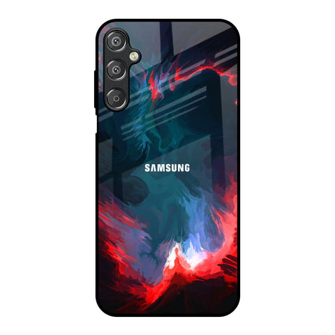 Brush Art Glossy Case For Samsung Galaxy F15 5G