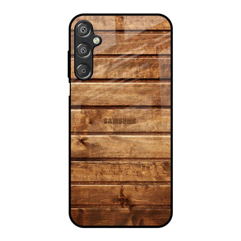 Wooden Planks Glossy Case for Samsung Galaxy F15 5G
