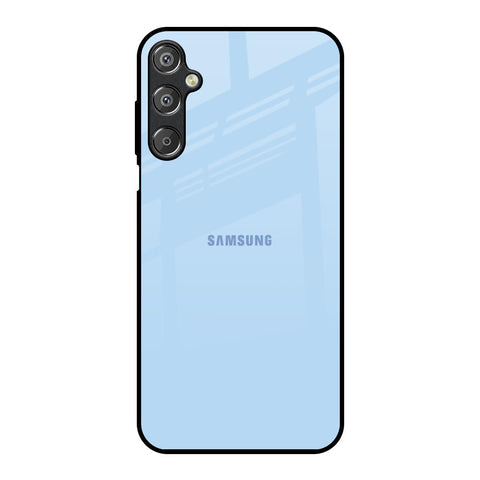 Pastel Sky Blue Glossy Case for Samsung Galaxy F15 5G