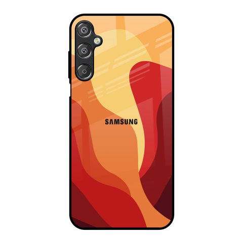 Magma Color Pattern Glossy Case for Samsung Galaxy F15 5G