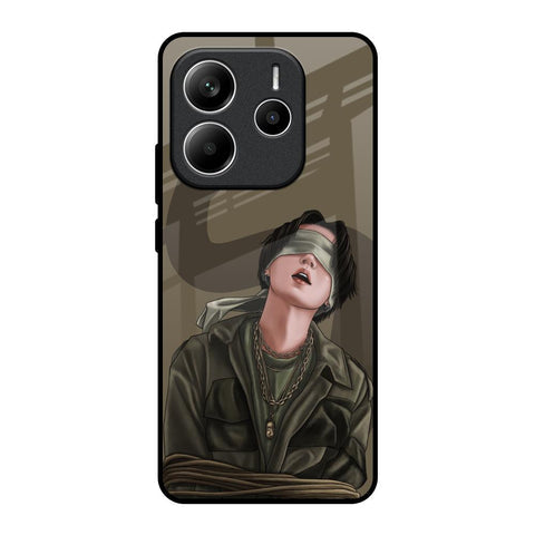 Blind Fold Glossy Case for Redmi Note 14 5G