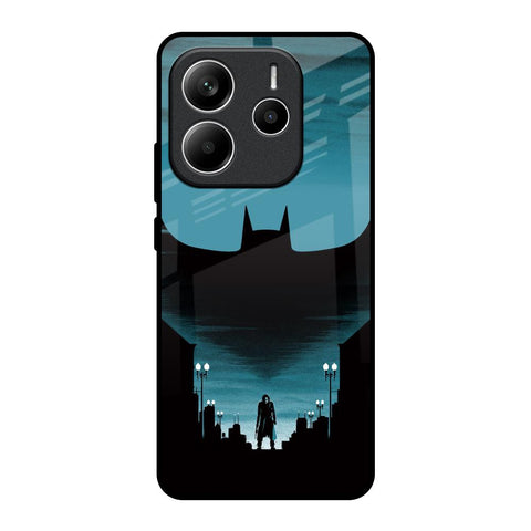 Cyan Bat Glossy Case for Redmi Note 14 5G