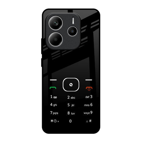 Classic Keypad Pattern Glossy Case for Redmi Note 14 5G