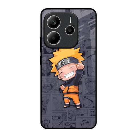 Orange Chubby Glossy Case for Redmi Note 14 5G