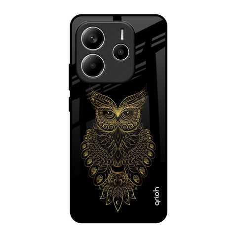 Golden Owl Glossy Case for Redmi Note 14 5G