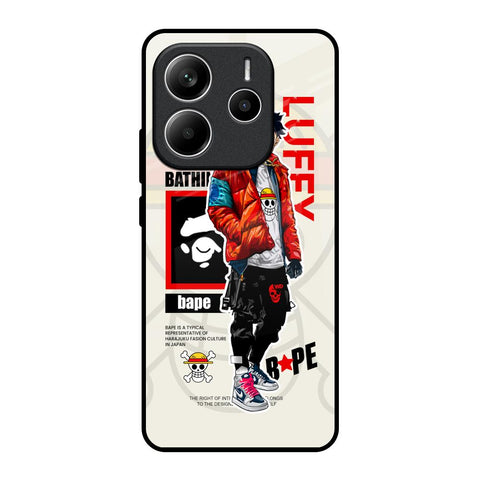 Bape Luffy Glossy Case for Redmi Note 14 5G