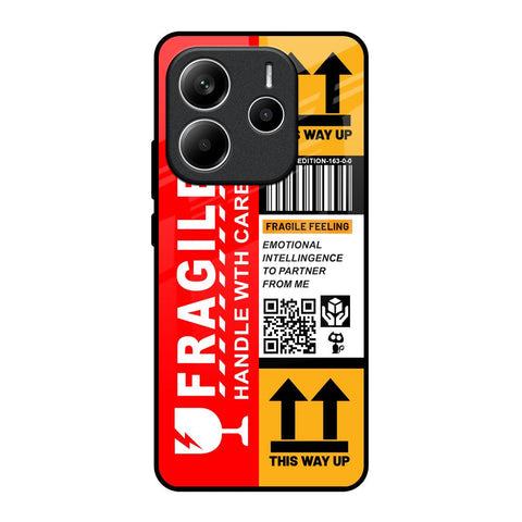 Handle With Care Glossy Case for Redmi Note 14 5G