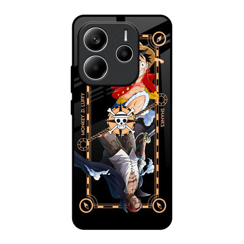 Shanks & Luffy Glossy Case for Redmi Note 14 5G