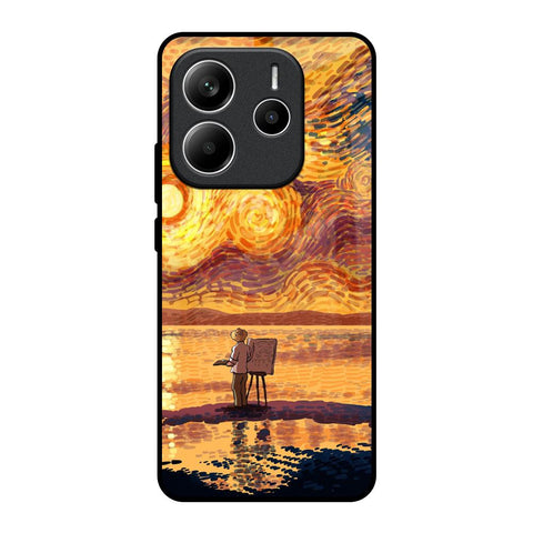 Sunset Vincent Glossy Case for Redmi Note 14 5G