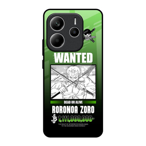 Zoro Wanted Glossy Case for Redmi Note 14 5G