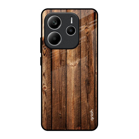 Timber Printed Glossy Case for Redmi Note 14 5G