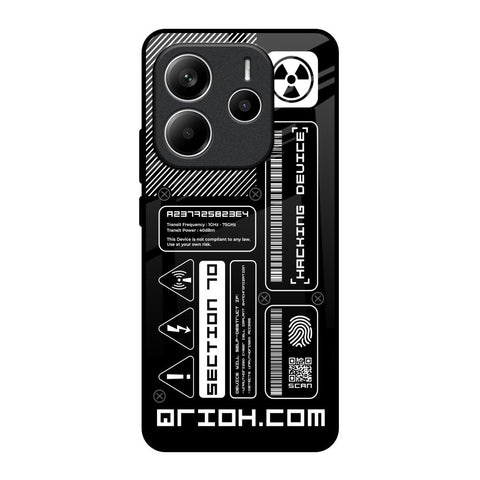 Futuristic Art Glossy Case for Redmi Note 14 5G