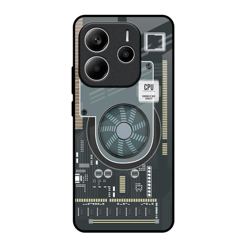 Motherboard Circuit Glossy Case for Redmi Note 14 5G