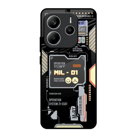 Exposed Parts Glossy Case for Redmi Note 14 5G