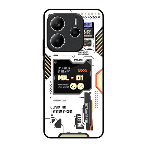Tech Display Glossy Case for Redmi Note 14 5G