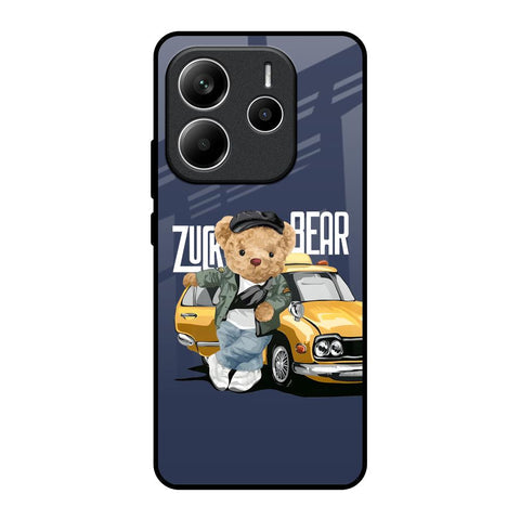 Adventurous Bear Glossy Case for Redmi Note 14 5G