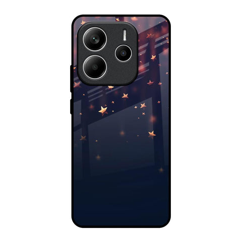 Falling Stars Glossy Case For Redmi Note 14 5G