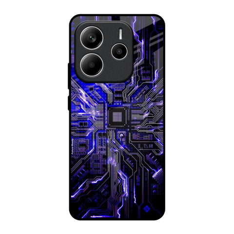 Techno Color Pattern Glossy Case For Redmi Note 14 5G