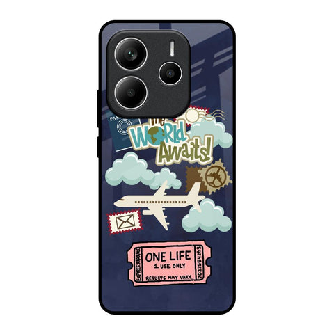 Tour The World Glossy Case For Redmi Note 14 5G