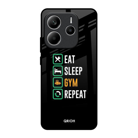 Daily Routine Glossy Case for Redmi Note 14 5G