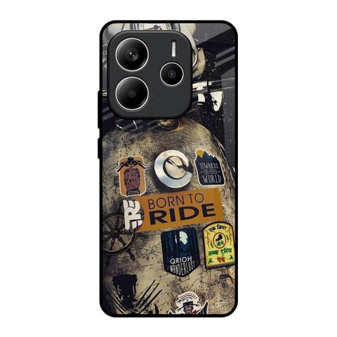 Ride Mode On Glossy Case for Redmi Note 14 5G