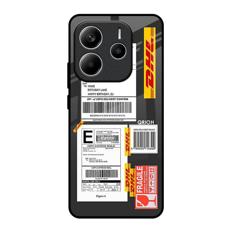 Cool Barcode Label Glossy Case For Redmi Note 14 5G