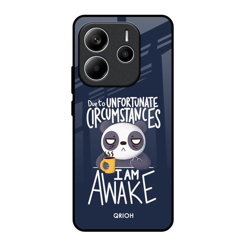 Struggling Panda Glossy Case for Redmi Note 14 5G