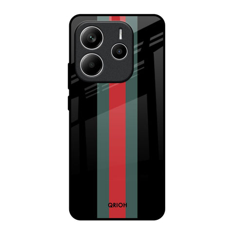 Vertical Stripes Glossy Case for Redmi Note 14 5G