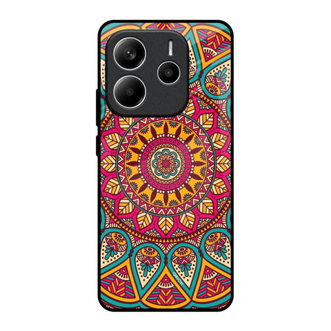 Elegant Mandala Glossy Case for Redmi Note 14 5G