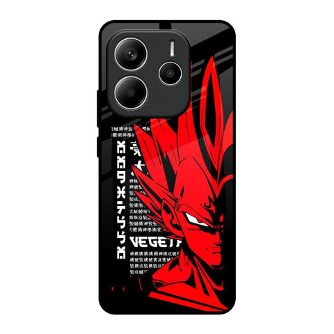 Red Vegeta Glossy Case for Redmi Note 14 5G