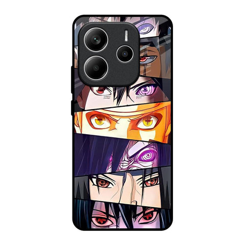 Anime Eyes Glossy Case for Redmi Note 14 5G