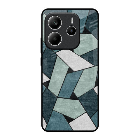 Abstact Tiles Glossy Case for Redmi Note 14 5G