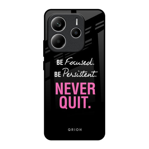 Be Focused Glossy Case for Redmi Note 14 5G