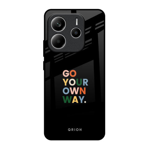 Go Your Own Way Glossy Case for Redmi Note 14 5G