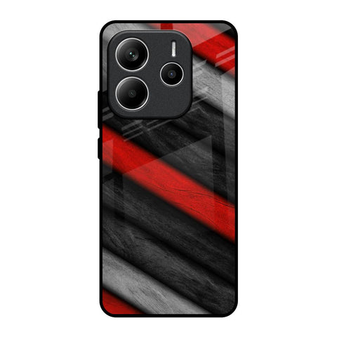 Soft Wooden Texture Glossy Case for Redmi Note 14 5G