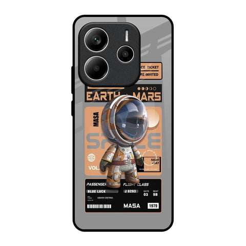 Space Ticket Glossy Case for Redmi Note 14 5G