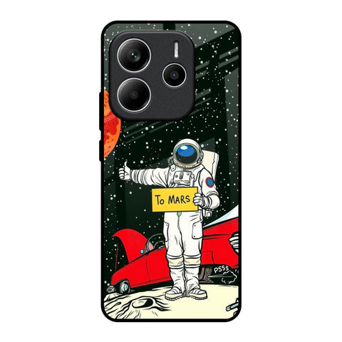 Astronaut on Mars Glossy Case for Redmi Note 14 5G