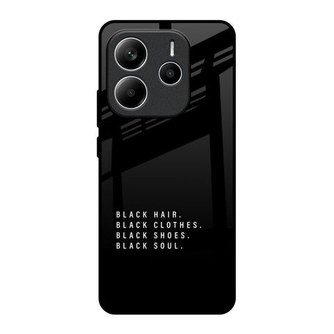 Black Soul Glossy Case for Redmi Note 14 5G