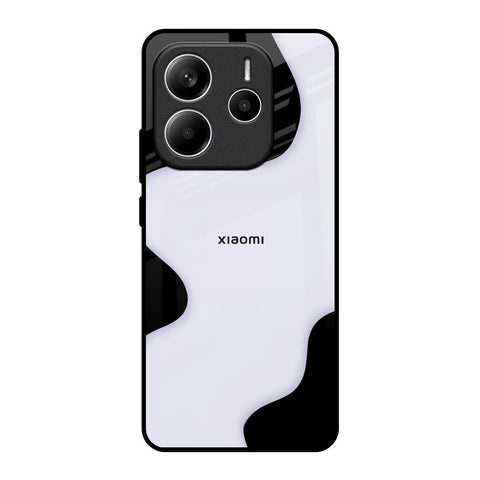 Wheat Cream Wavy Glossy Case for Redmi Note 14 5G
