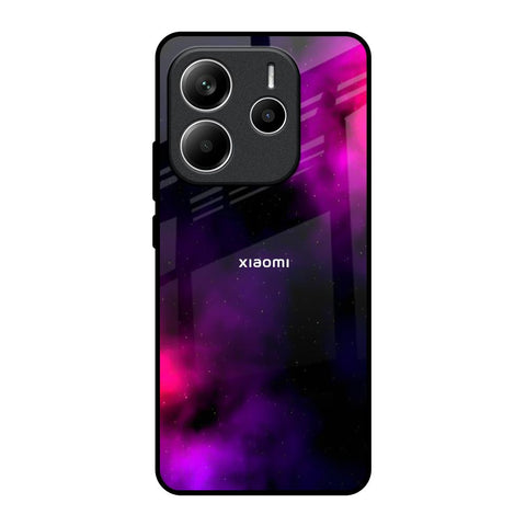 Pink Galaxy Glossy Case for Redmi Note 14 5G
