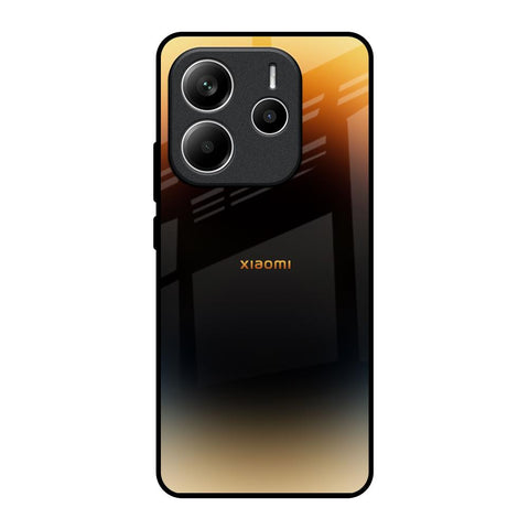 Grainy Yellow Glossy Case for Redmi Note 14 5G